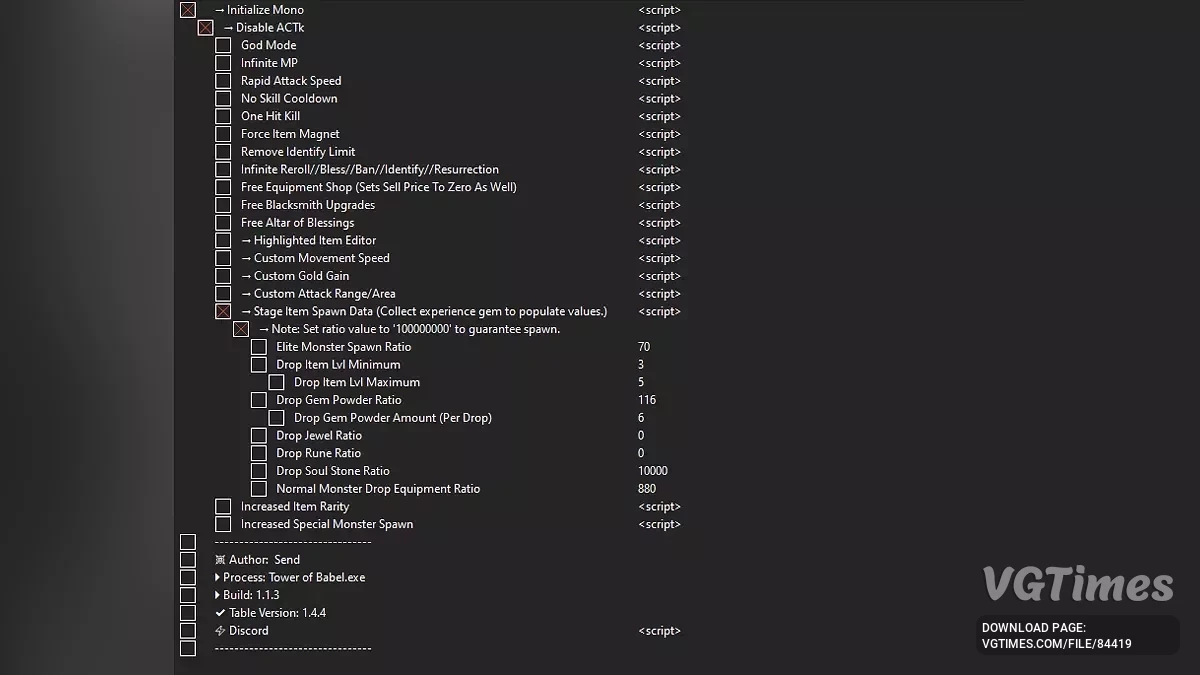 Tabla para Cheat Engine [ACTUALIZACIÓN: 13/06/2025]