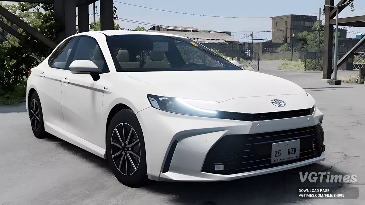 BeamNG.drive — Toyota Camry 2025 E/LE