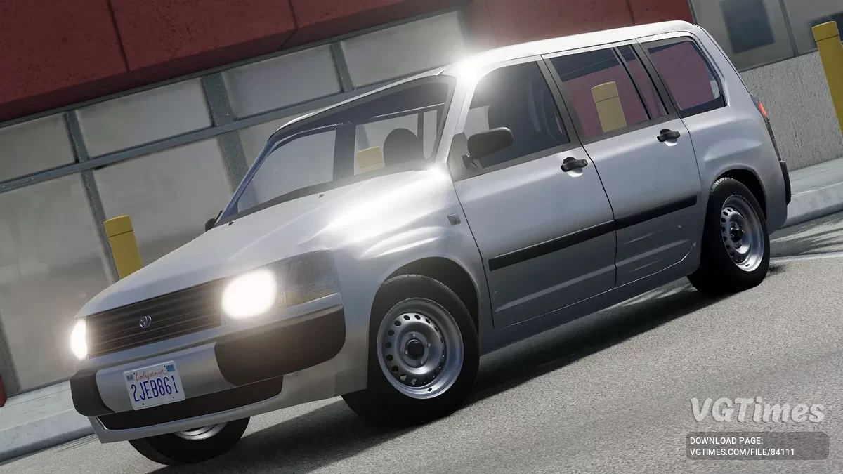 BeamNG.drive — Toyota Probox / Succeed v1.0 (0.35.x)