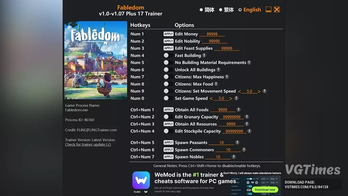 Fabledom — Entrenador (+17) [1.07]