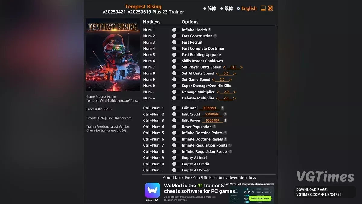 Tempest Rising — Entrenador (+23) [ACTUALIZACIÓN: 21.04.2025 - ACTUALIZACIÓN: 19.06.2025]