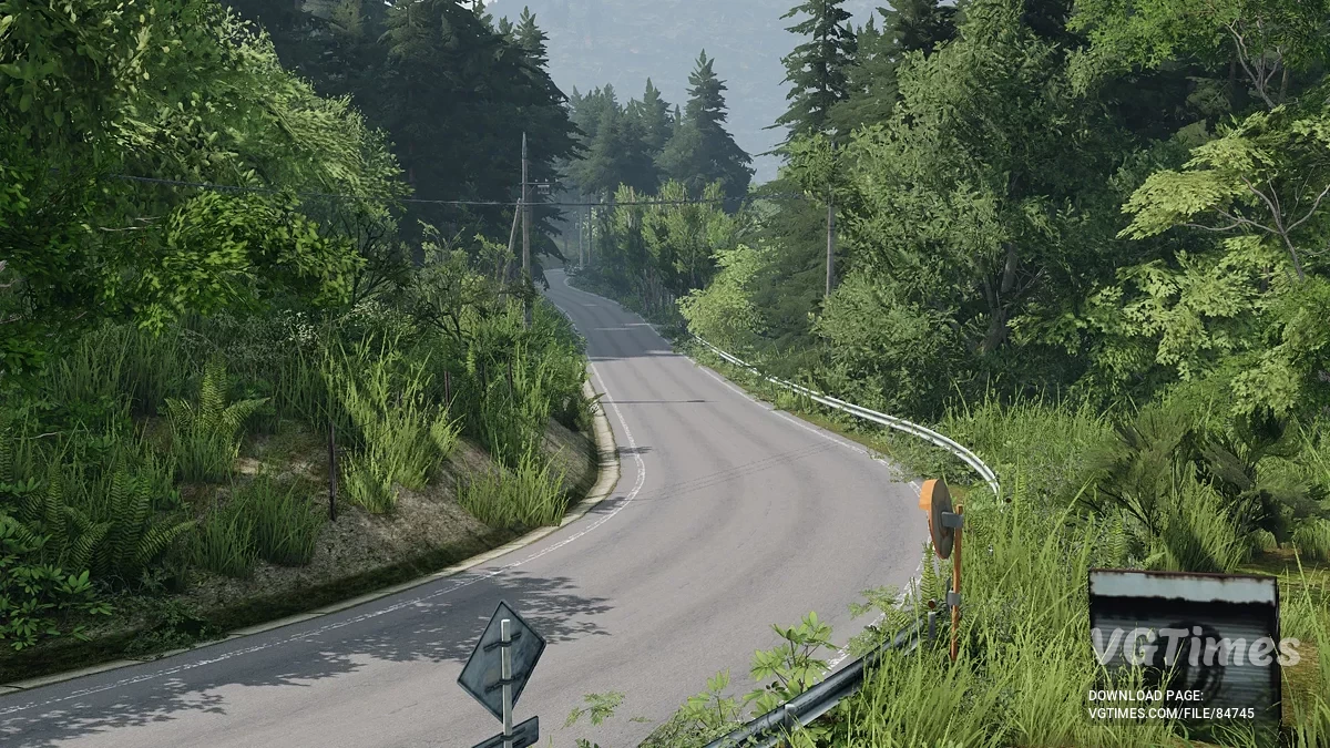 BeamNG.drive — Цуцісака (Тоуге) v1.0 (0.36.x)