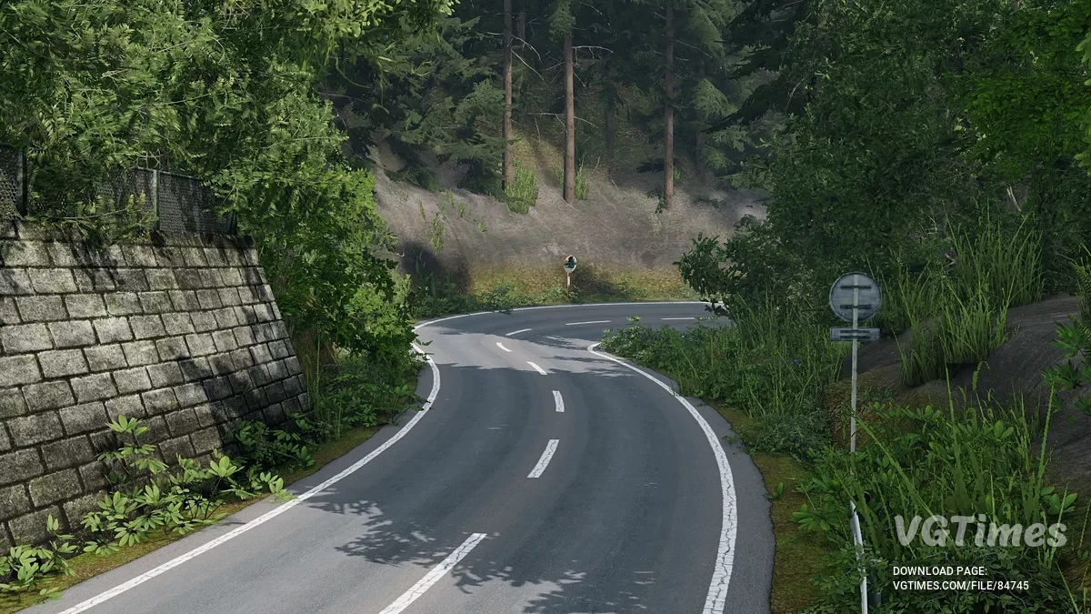 BeamNG.drive — Цуцісака (Тоуге) v1.0 (0.36.x)