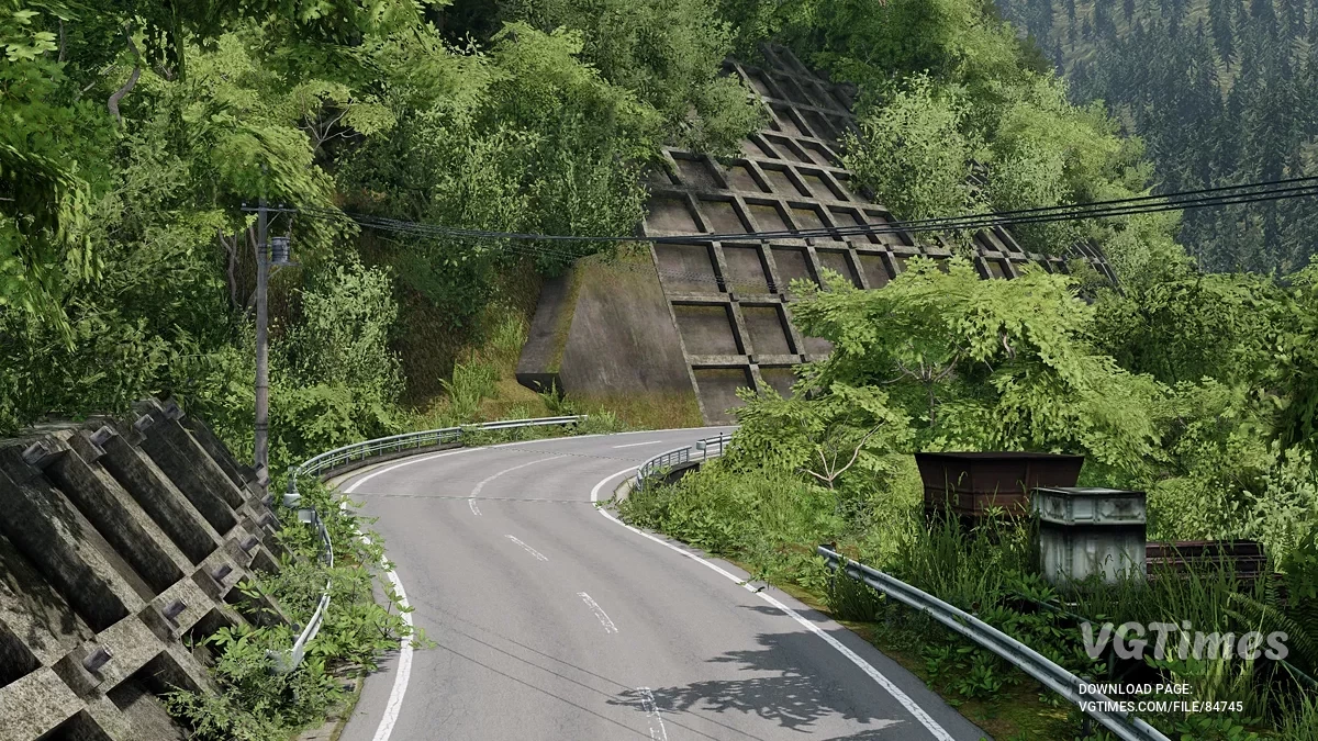 BeamNG.drive — Цуцісака (Тоуге) v1.0 (0.36.x)