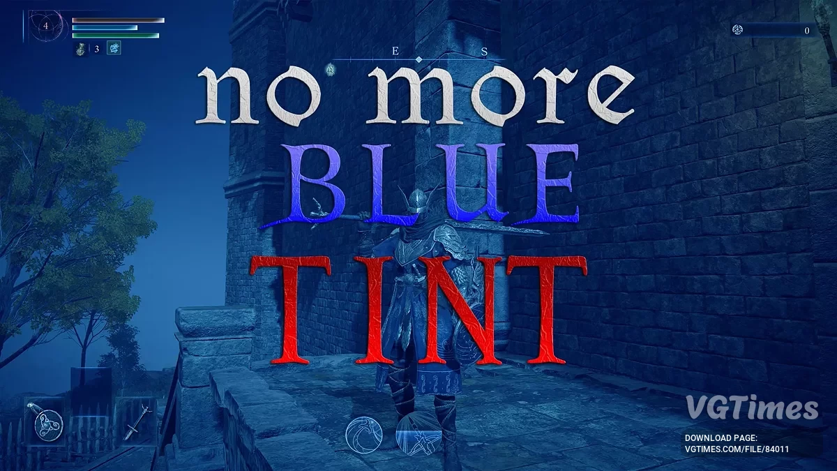 Elden Ring Nightreign — Eliminación del tinte azul