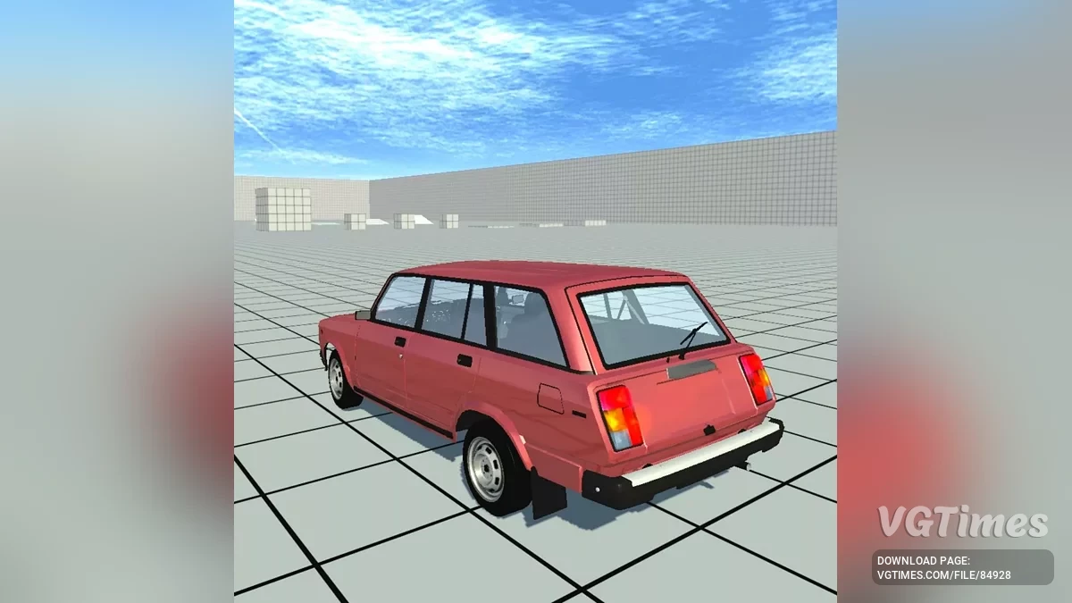 Not Simple Car Crash — VAZ 2104 remaster