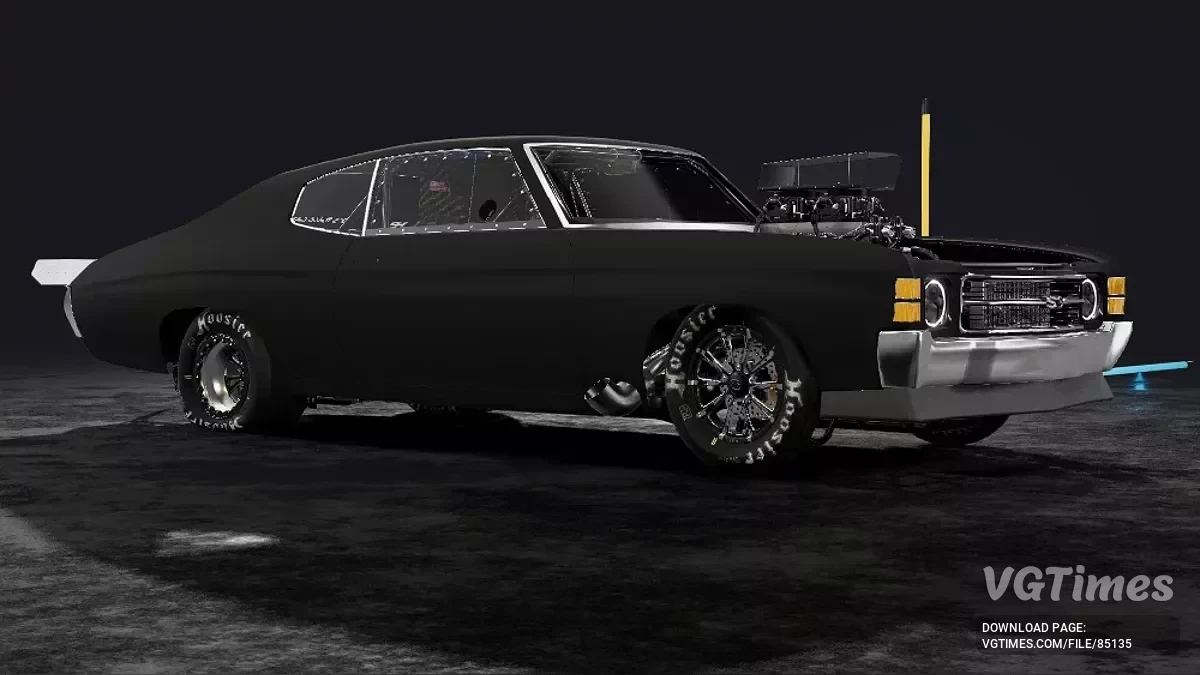 BeamNG.drive — Mobil drag 71 Chevy Chevelle