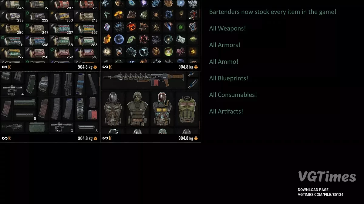 S.T.A.L.K.E.R. 2: Heart of Chornobyl — El camarero vende de todo.
