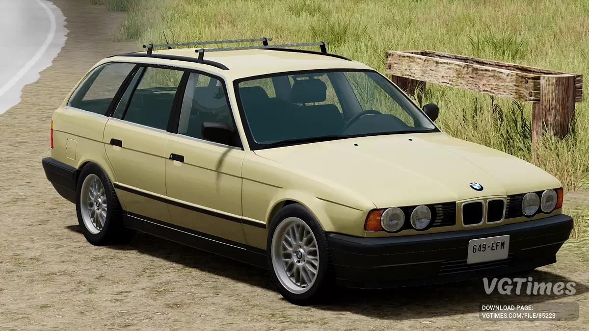 BeamNG.drive — Actualización de contenido del BMW E34 v3.1 (0.36.x)