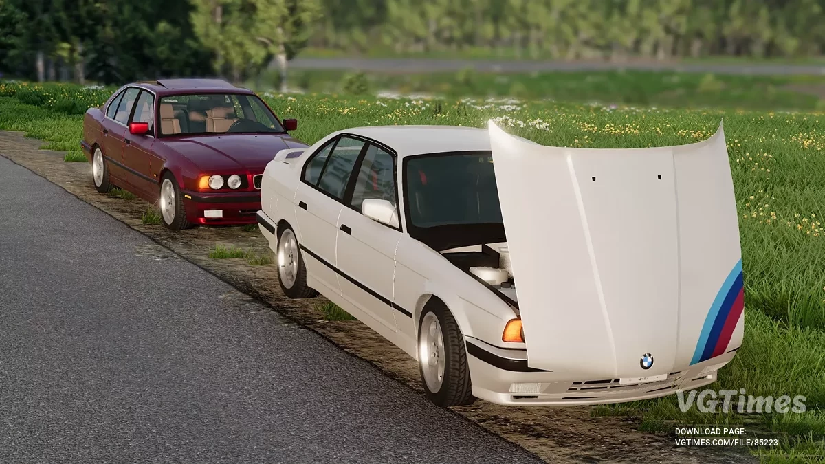 BeamNG.drive — Atualização de conteúdo BMW E34 v3.1 (0.36.x)