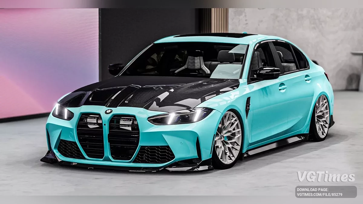 BeamNG.drive — BMW M3 (G80) v1.1 (0.36.x)