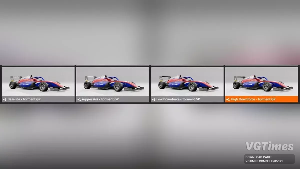 BeamNG.drive — Carbonworks F4 (0.36.x)