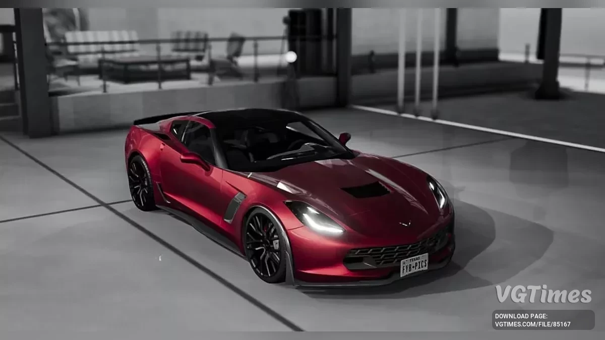 BeamNG.drive — Actualización del Chevrolet Corvette (C7) v1.3 (0.36.x)