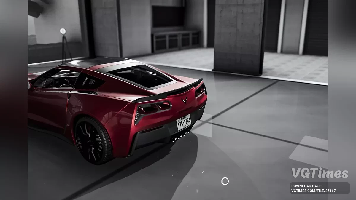 BeamNG.drive — Chevrolet Corvette (C7) оновлення v1.3 (0.36.x)
