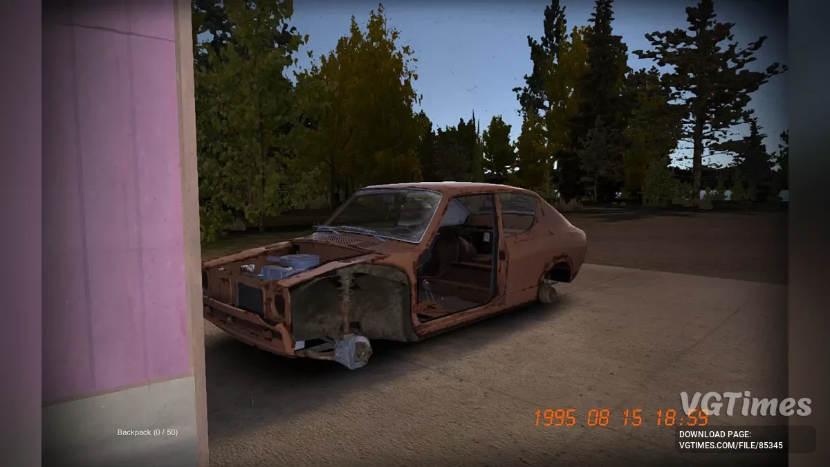 My Summer Car — Hay un motor y cableado.