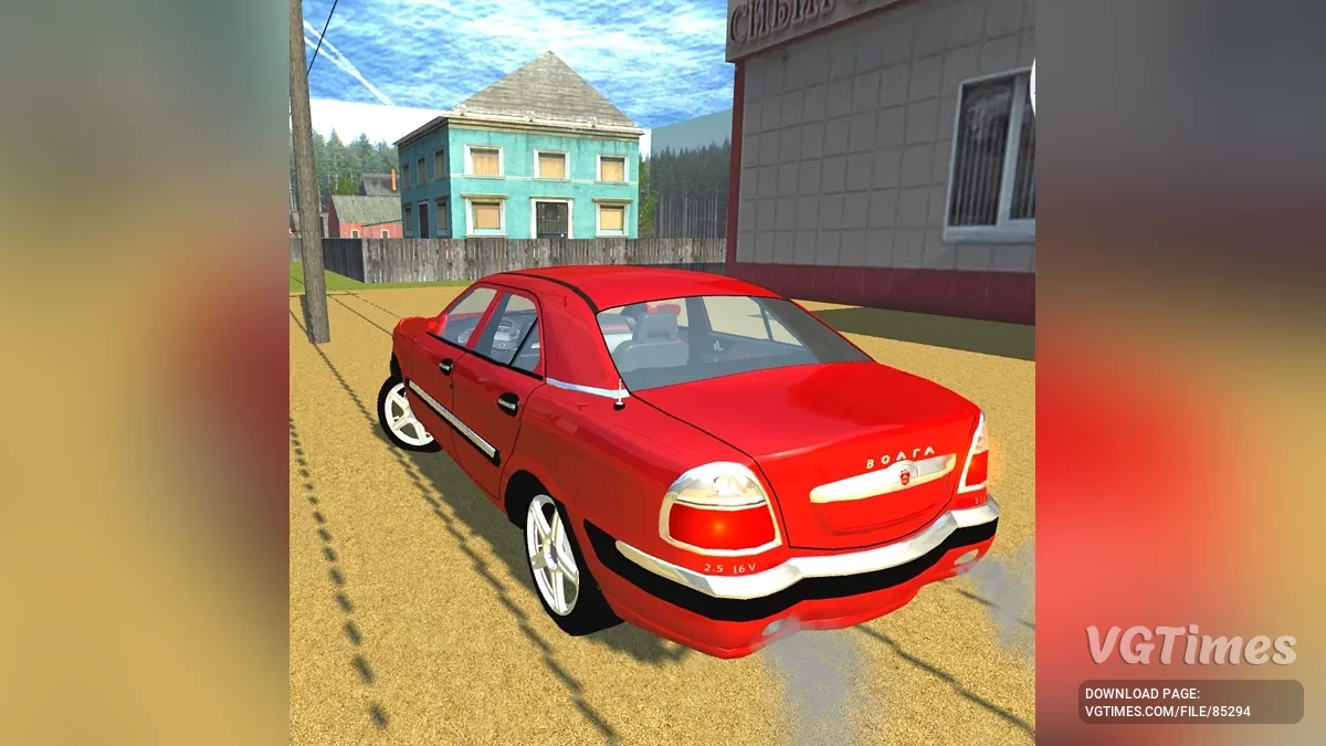 Simple Car Crash Physics Sim — ГАЗ 3111