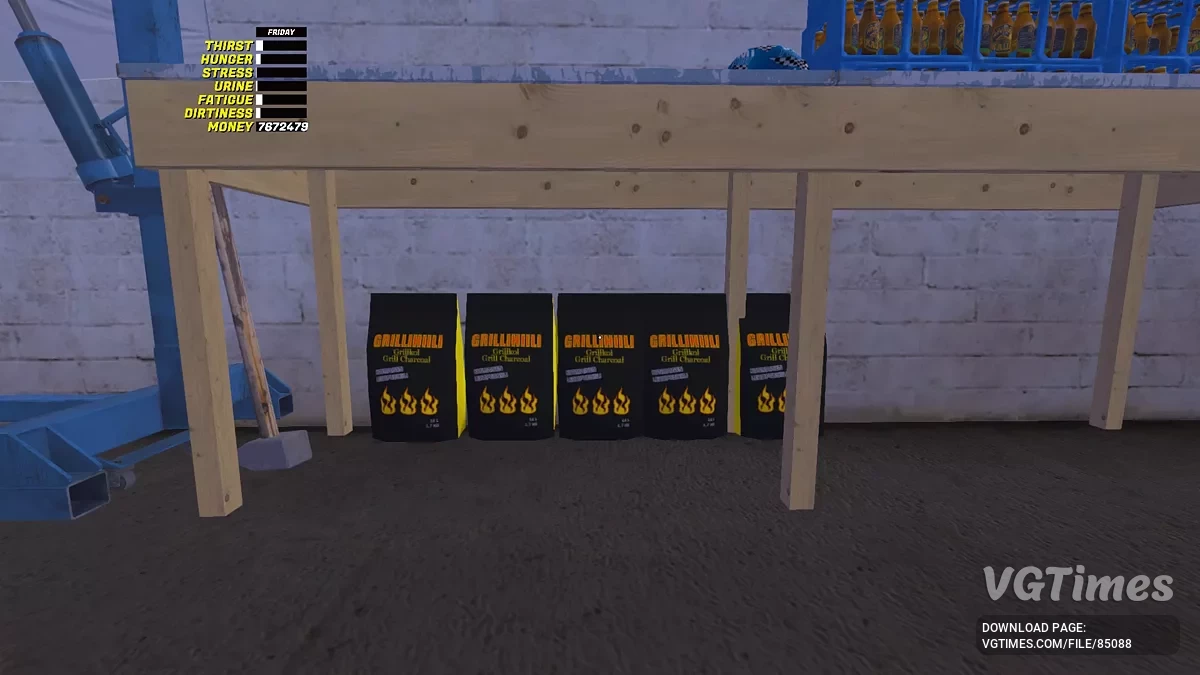 My Summer Car — GT Satsuma, Гифу, Фургон, Руско та трактор вдома