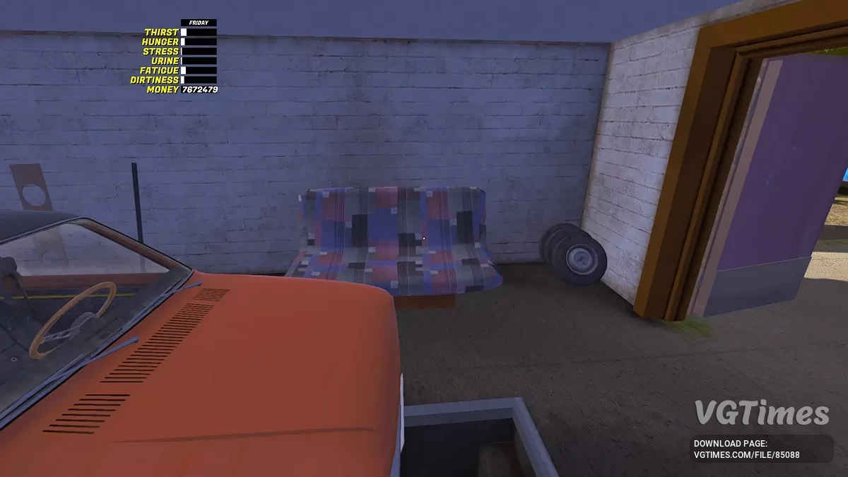 My Summer Car — GT Satsuma, Гифу, Фургон, Руско та трактор вдома