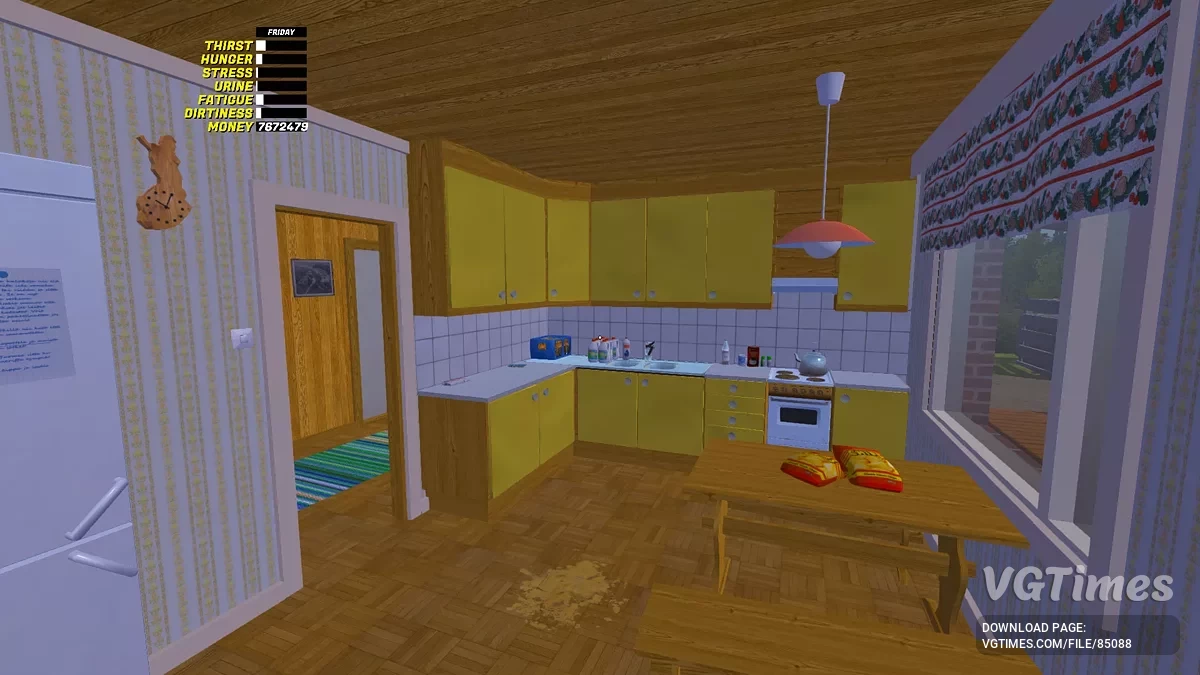 My Summer Car — GT Satsuma, Гифу, Фургон, Руско та трактор вдома