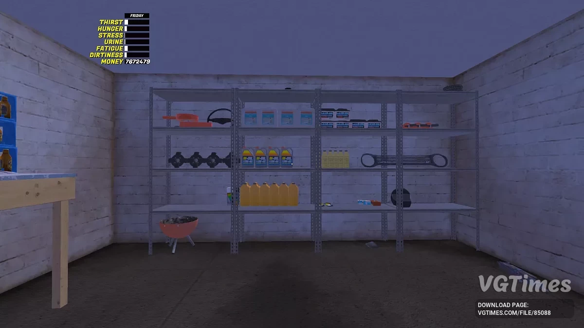 My Summer Car — GT Satsuma, Гифу, Фургон, Руско та трактор вдома