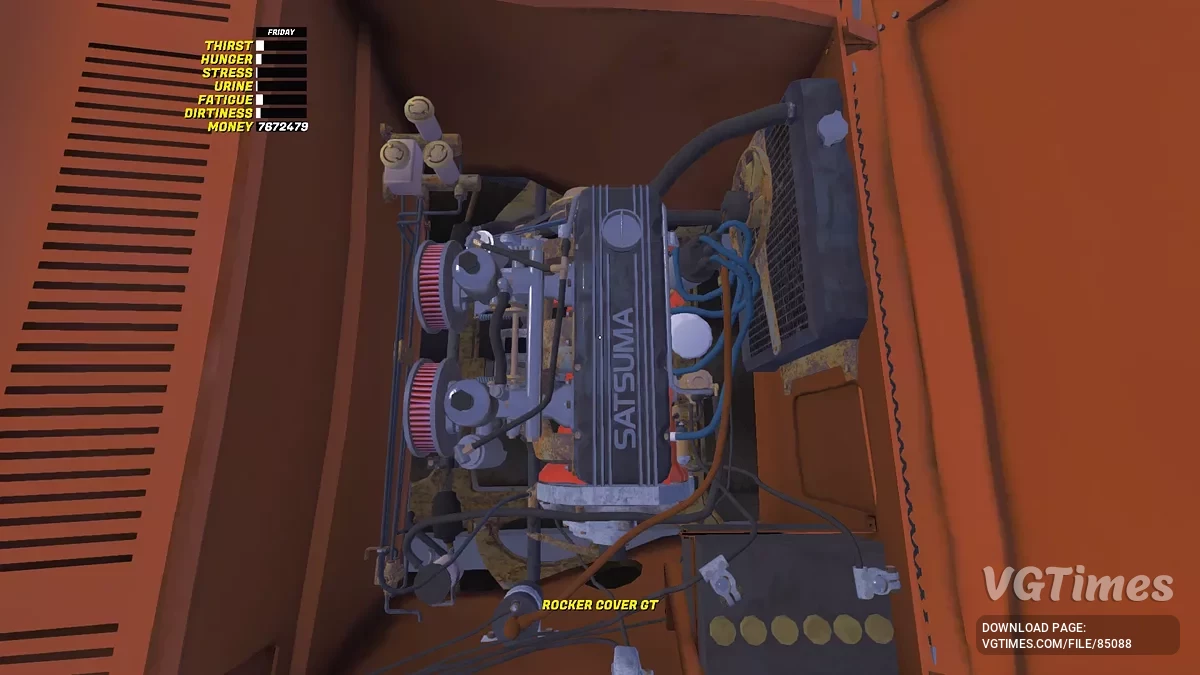 My Summer Car — GT Satsuma, Гифу, Фургон, Руско та трактор вдома