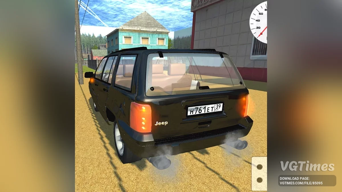 Simple Car Crash Physics Sim — JEEP Grand Cherokee