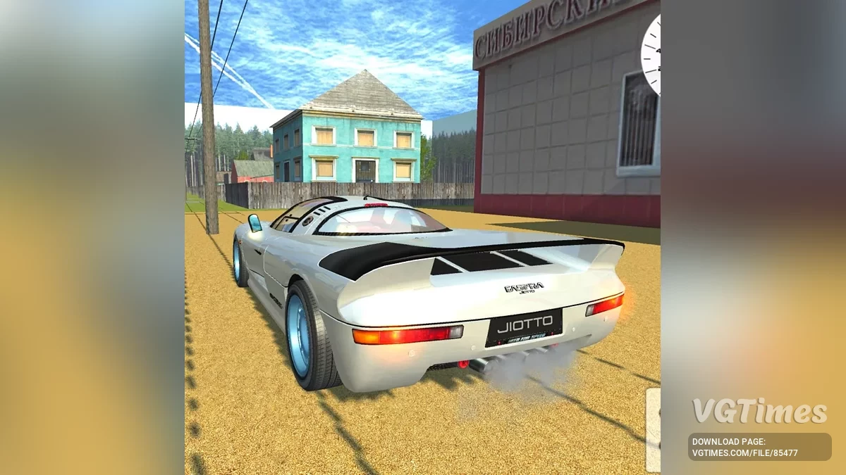 Simple Car Crash Physics Sim — Jiotto Caspita F1 Carro de Rua