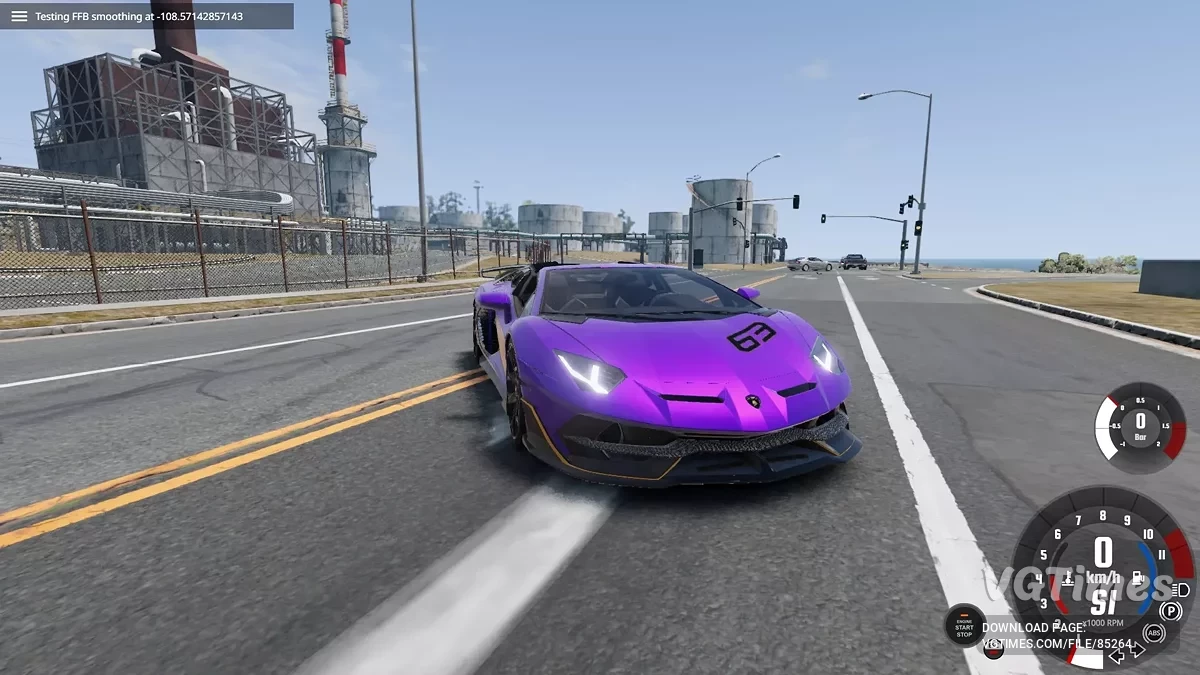 BeamNG.drive — Lamborghini Aventador SVJ і SV Roadster (0.36.x)