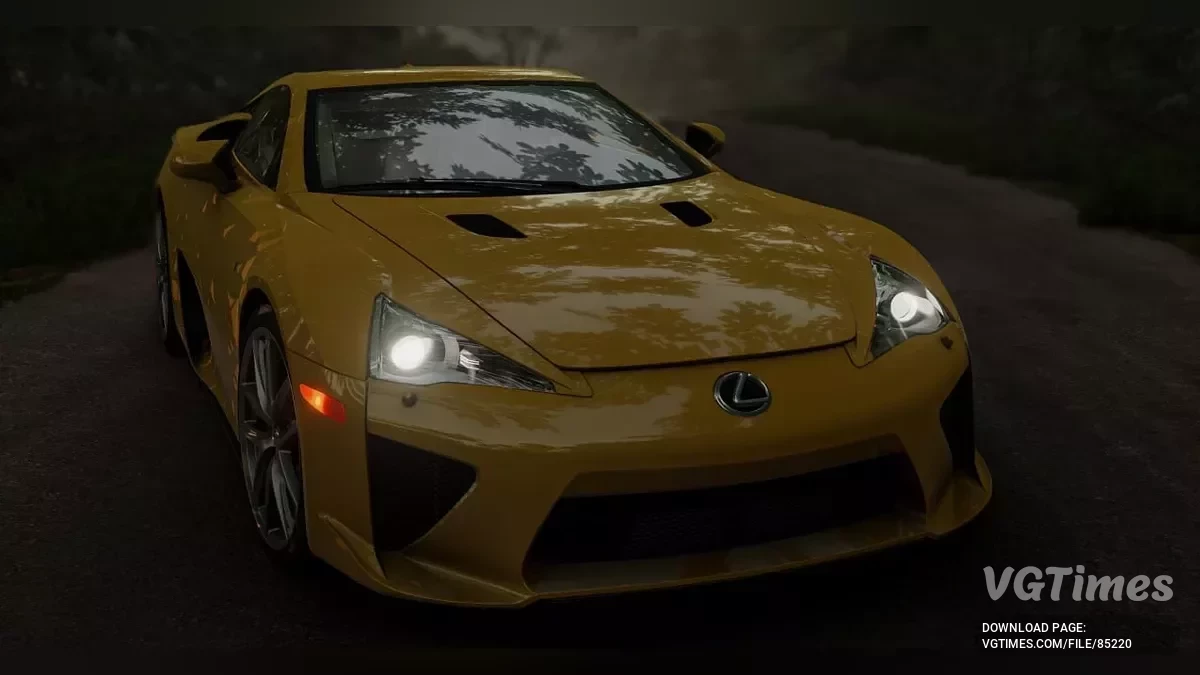 BeamNG.drive — Versión 1.0 del Lexus LFA (0.36.x)