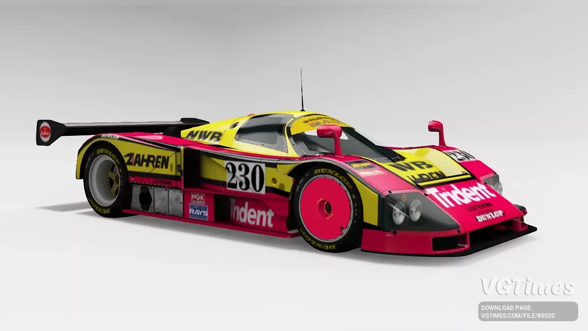BeamNG.drive — Mazda 787B GLS v1.0 Ремонт (0.36.x)