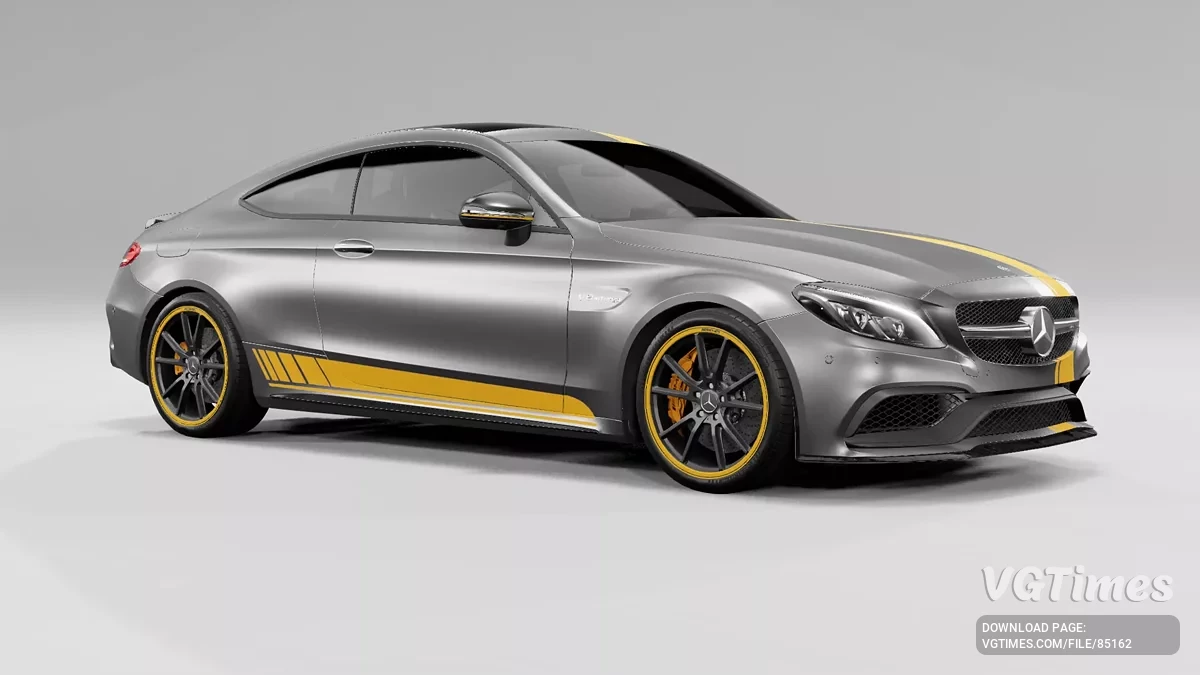 BeamNG.drive — Mercedes-Benz C63S AMG Coupé v1.3 (0.36.x)