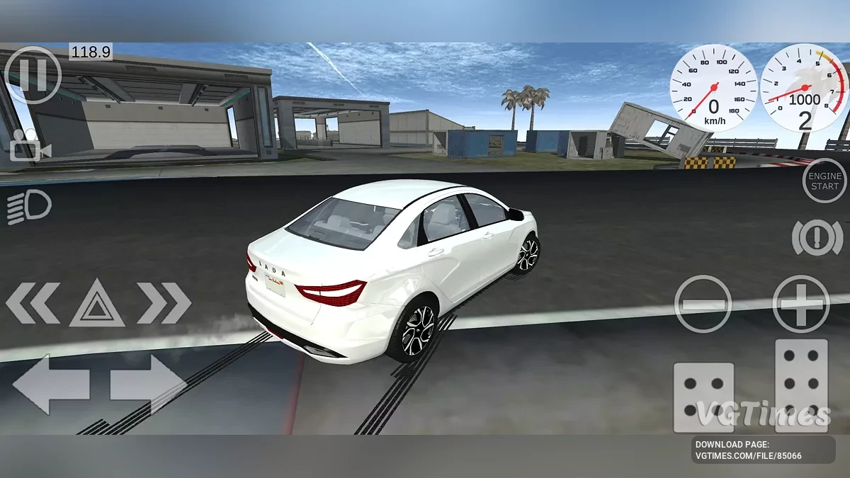 Simple Car Crash Physics Sim — Міні-гонкова траса (для картингу)