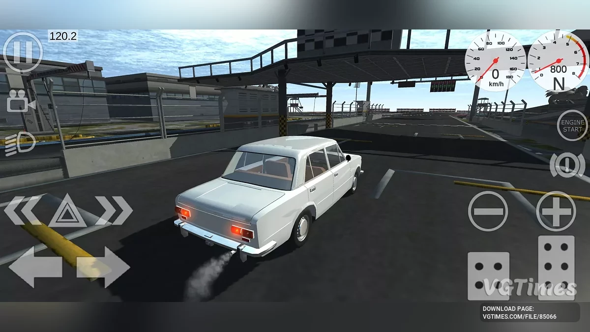 Simple Car Crash Physics Sim — Міні-гонкова траса (для картингу)
