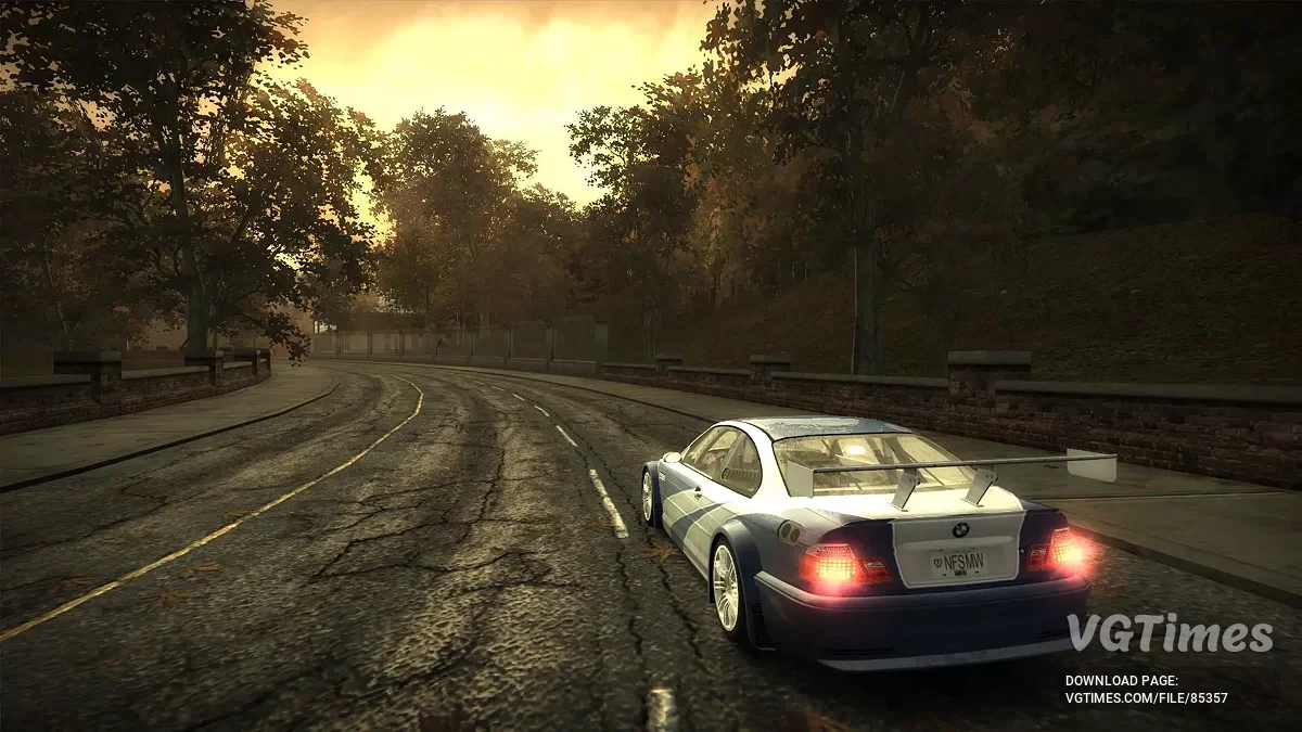 Need for Speed: Most Wanted (2005) — Inicio del juego, 6 máquinas de bonificación.