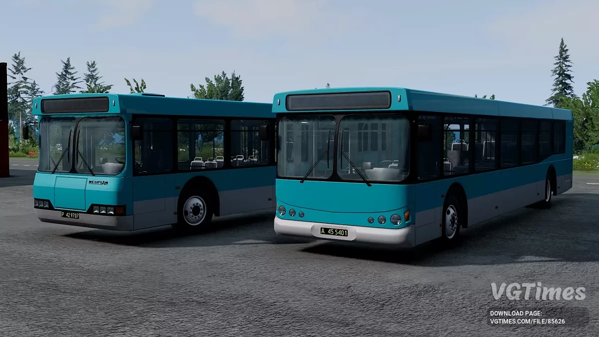 BeamNG.drive — Автобус Neuplan N та K Series v1.3 (0.36.x)