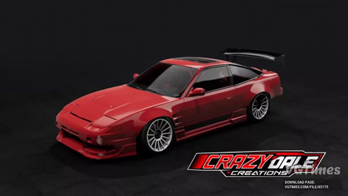 BeamNG.drive — Coche de drift Nissan 180sx v1.0 (0.36.x)