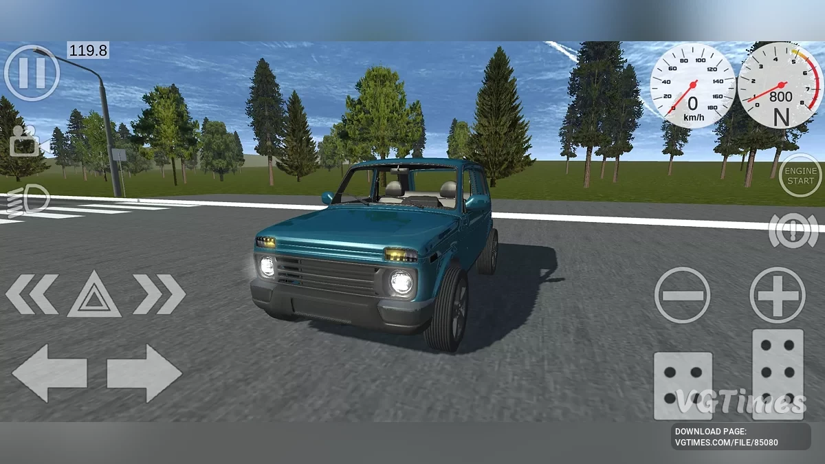 Simple Car Crash Physics Sim — Niva Urban R21