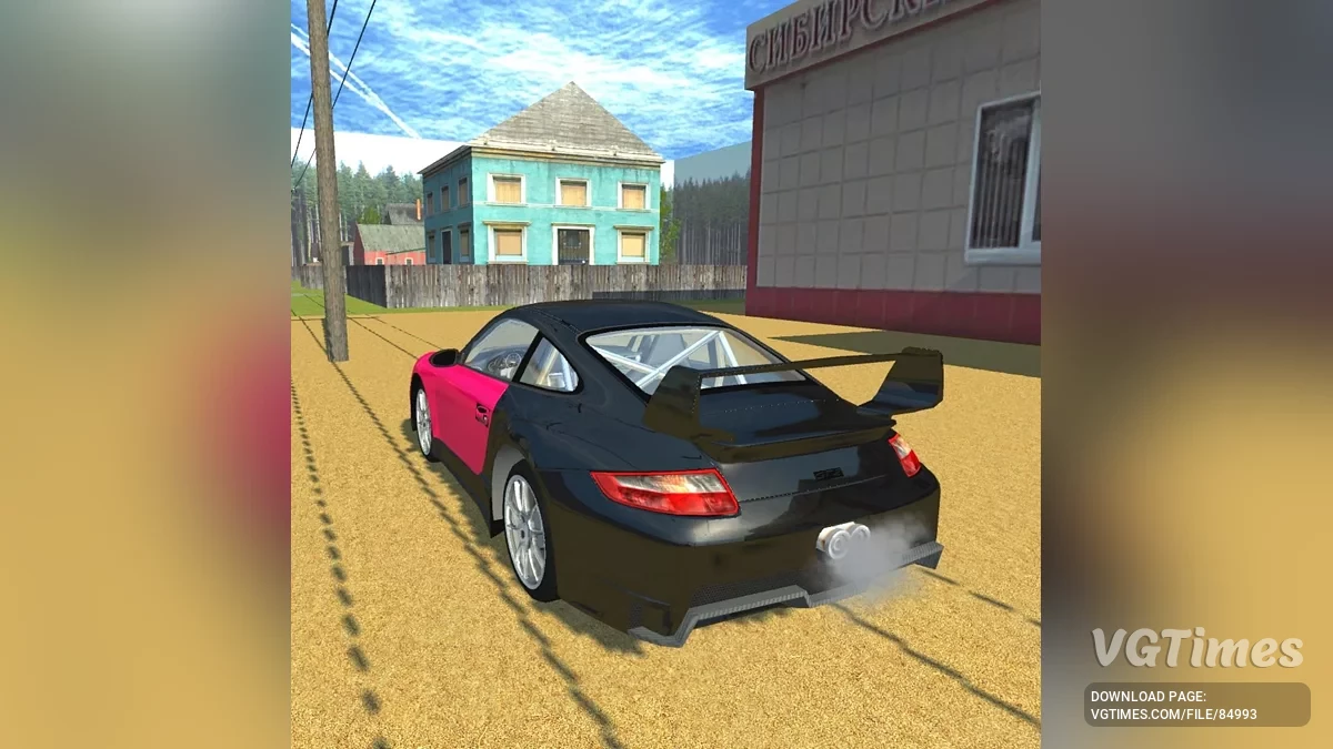 Simple Car Crash Physics Sim — Porsche 911 GT2 2008 NFS