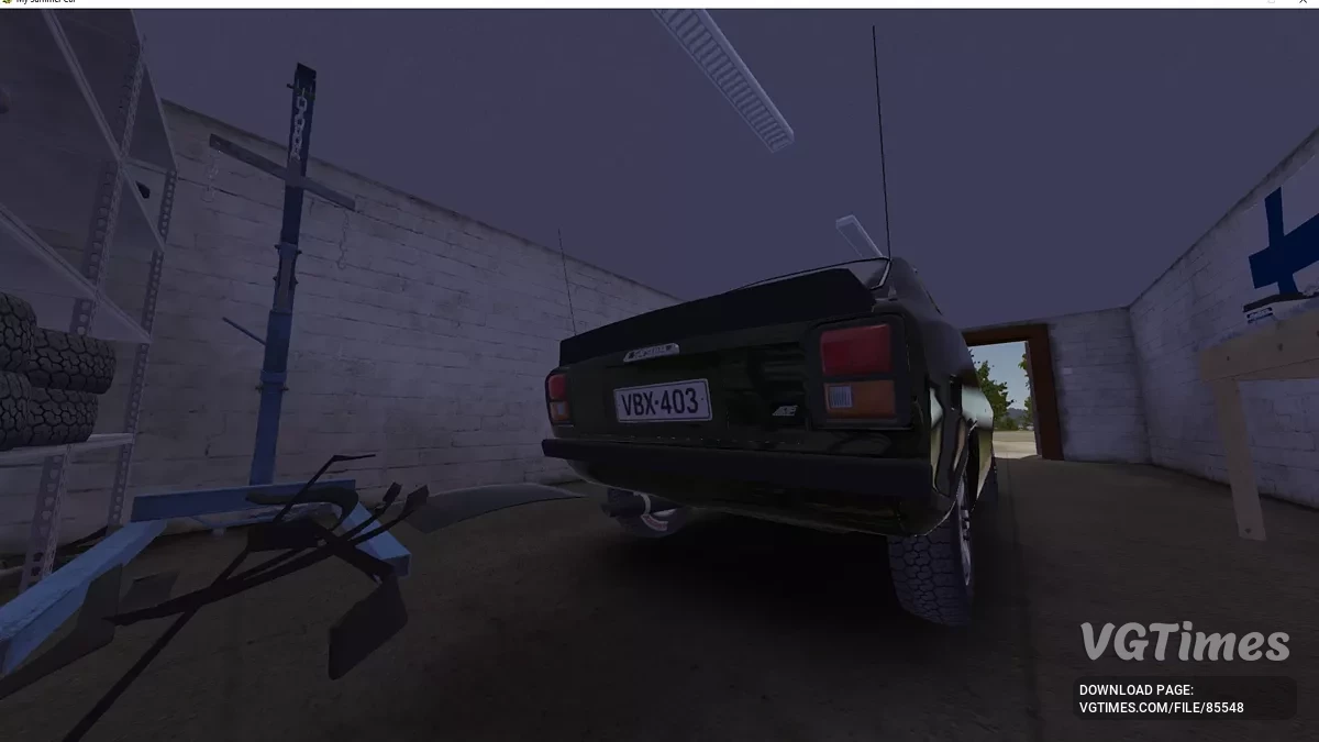 My Summer Car — Rallyjna Satsuma, 999999 marek, w pełni dostosowana i gotowa do rajdu