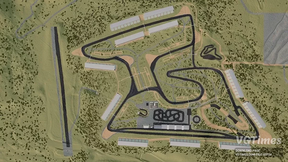 BeamNG.drive — Pista de carreras Sierra Summit v1.6 (0.36.x)