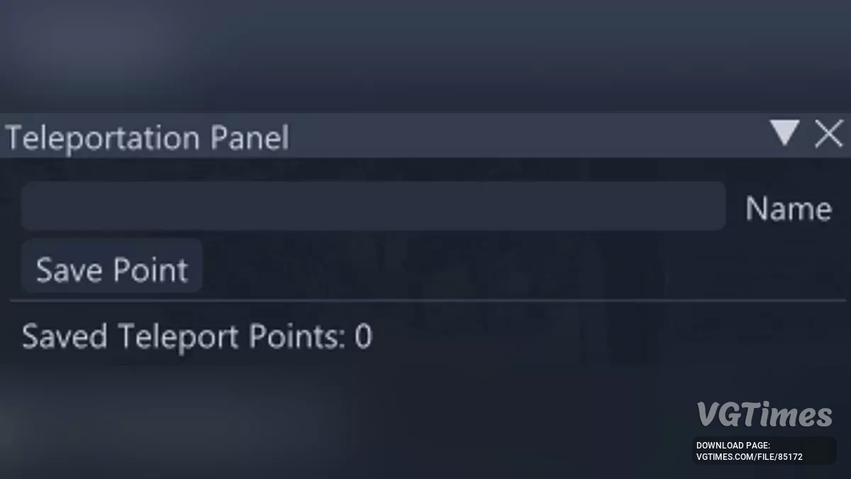 BeamNG.drive — Teleportation Panel v1.1 (0.36.x)