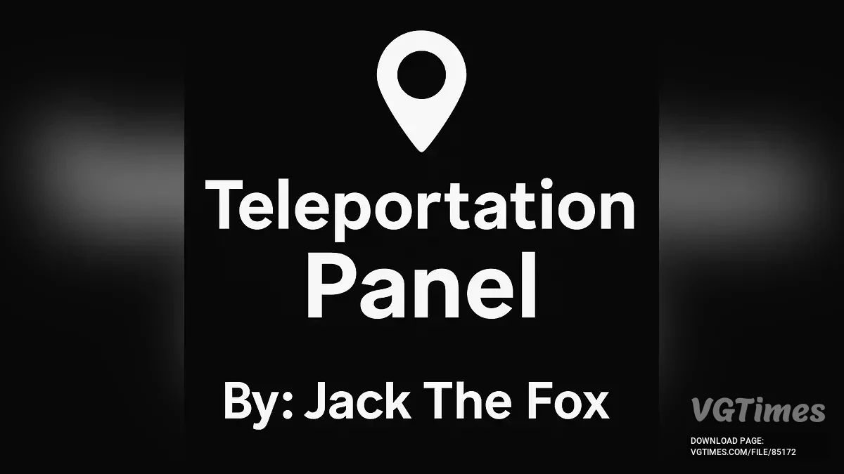 BeamNG.drive — Panel de teletransportación v1.1 (0.36.x)