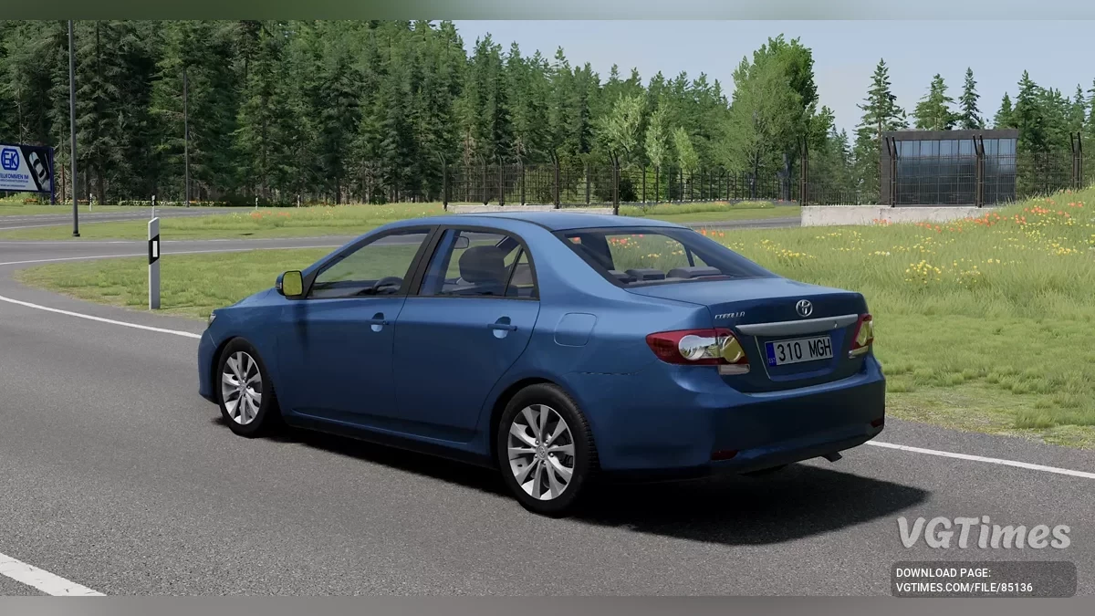 BeamNG.drive — Toyota Corolla (E140/E150) 2009-2013