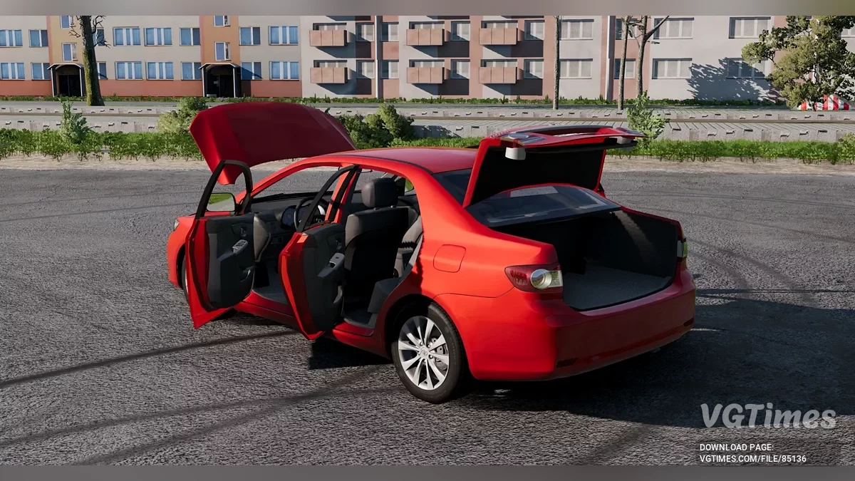 BeamNG.drive — Toyota Corolla (E140/E150) 2009-2013