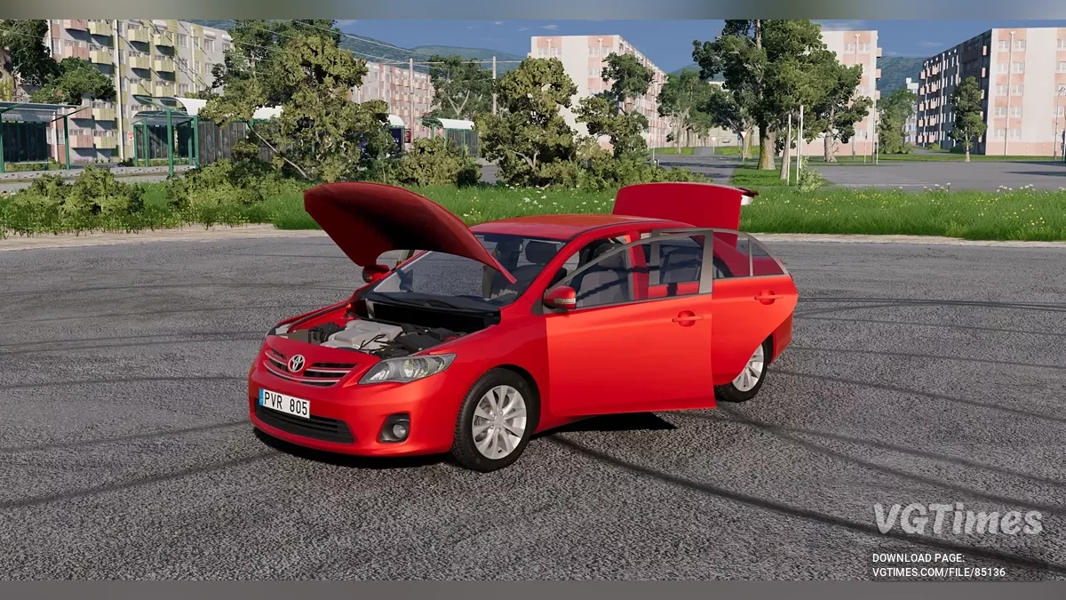 BeamNG.drive — Toyota Corolla (E140/E150) 2009-2013