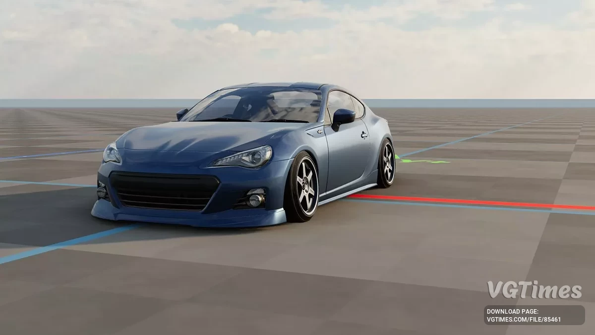 BeamNG.drive — Minireelaboración del Toyota GT86/Subaru Brz v1.0 (0.36.x)