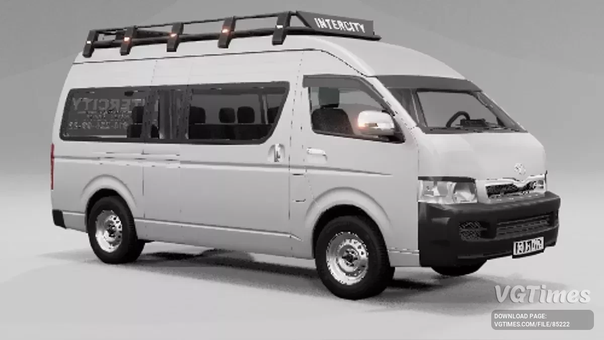 BeamNG.drive — Toyota Hiace 2010/2012/2014 v1.0 (0.36.x)