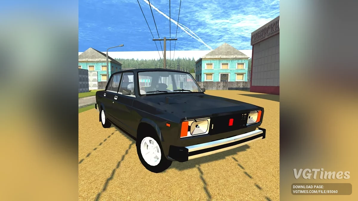 Simple Car Crash Physics Sim — VAZ 2105