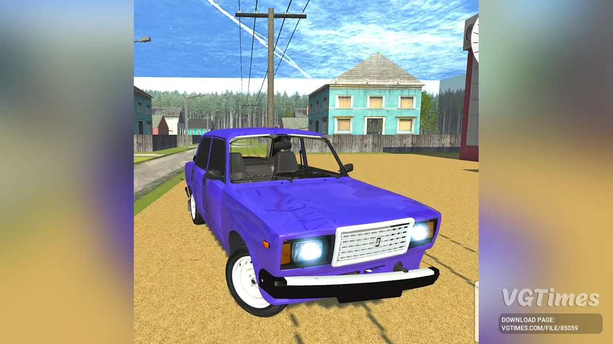 Simple Car Crash Physics Sim — VAZ 2107 roto