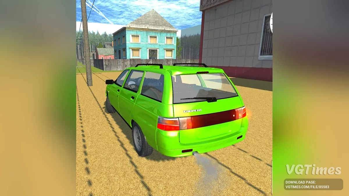 Simple Car Crash Physics Sim — ВАЗ 2111